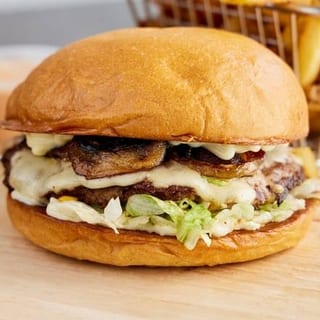 Mushroom - Swiss Burger